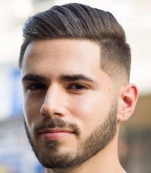 comb over fade